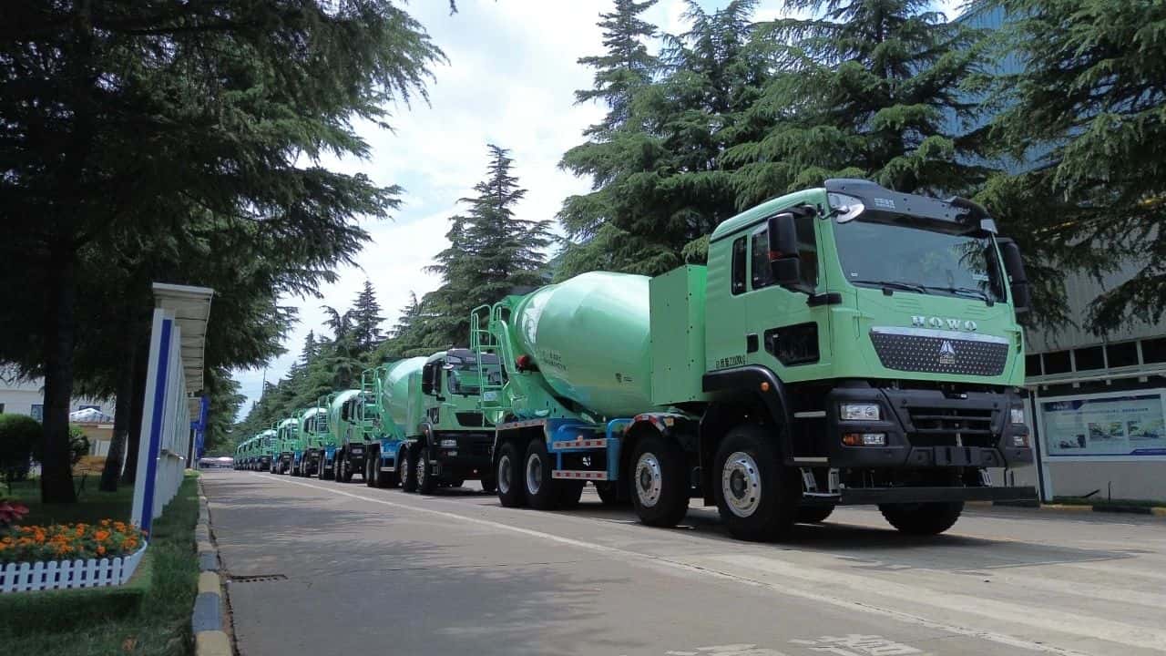 綠色動(dòng)能再突破！中集車輛新能源攪拌車護(hù)航華東客戶產(chǎn)能持續(xù)升級(jí)